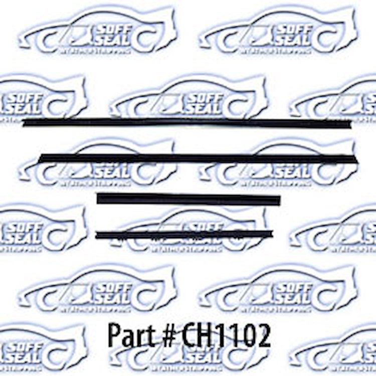 Cnv window weatherstrip original style 67-69 Dodge Dart