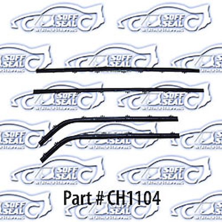 Window weatherstrip 64-66 Dodge Dart Gt
