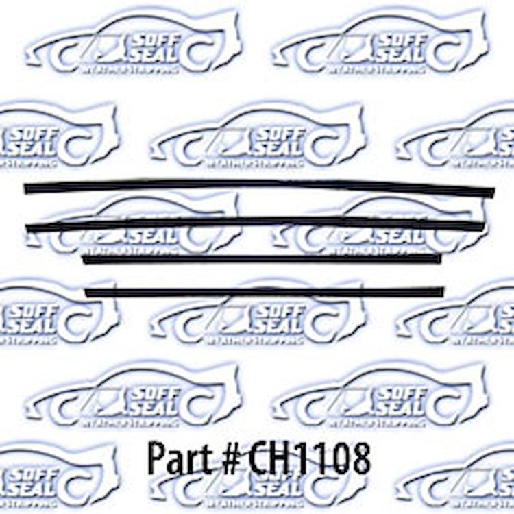 Window weatherstrip 62 Plymouth Valiant