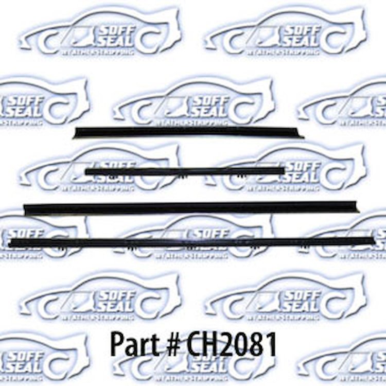 Window weatherstrip 69-70 Plymouth Road Runner, Satellite, Gtx Convertible