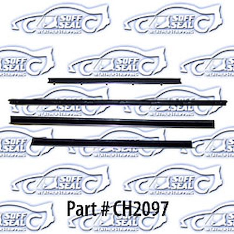 Window weatherstrip original style 66-67 Dodge Coronet, Plymouth Belvedere, Satellite, Gtx