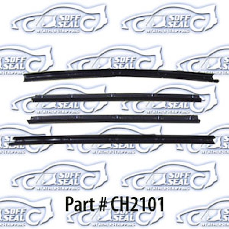 Window weatherstrip original stle 68 Dodge Coronet, Super Bee, 500, Rt