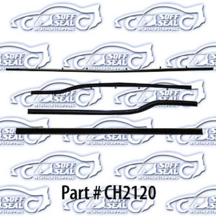 Window weatherstrip 62 Dodge 330, 440, Polara, Plymouth Savoy, Belvedere