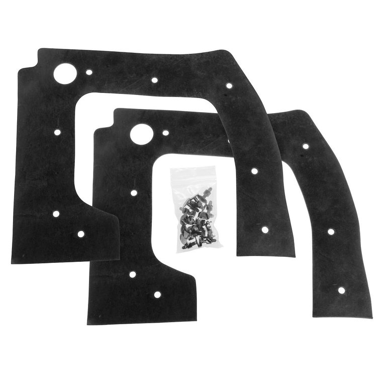 Inner Fender to Firewall Seals 68-70 Dodge Coronet, Plymouth Belvedere, Satellite, Gtx, Road Runner