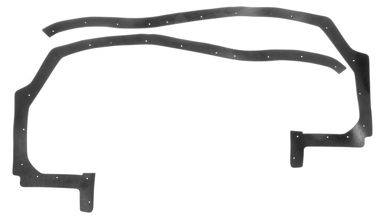 Splash Shield - Front Fender Top Front 64 Plymouth B Body