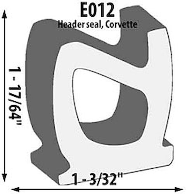 CORVETTE HEADER SEAL