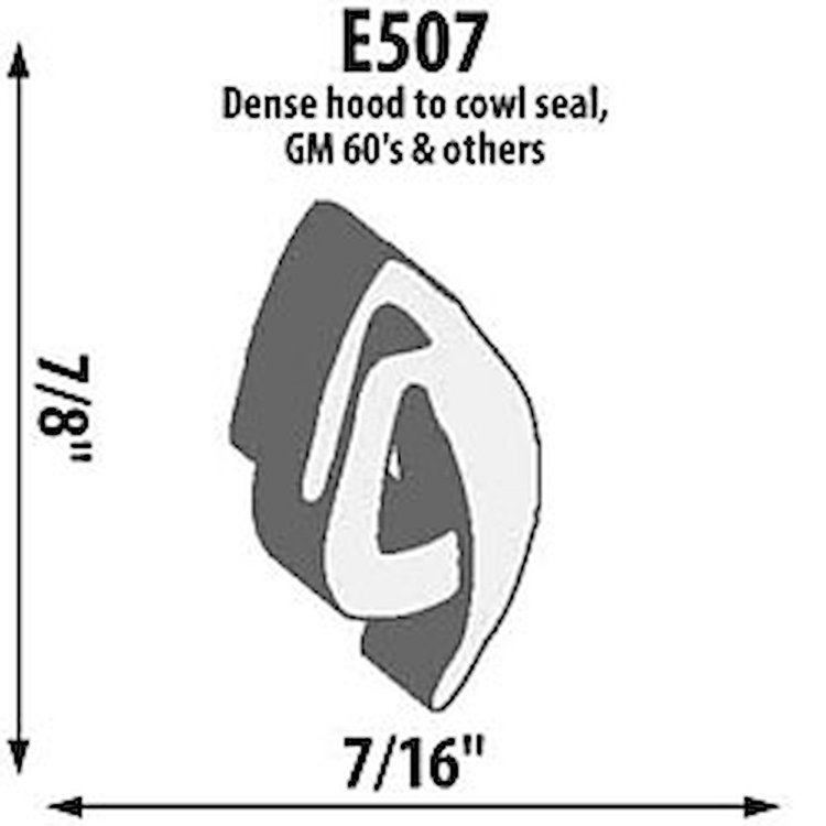 Hood-to-Cowl Extrusion Height: 7/8"