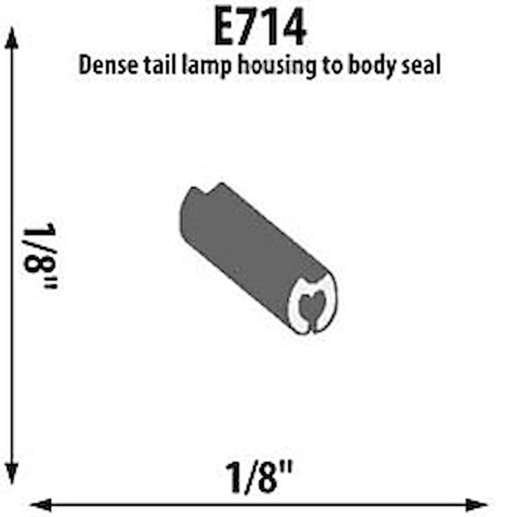 Tail Light Housing-to-Body Extrusion Height: 1/8