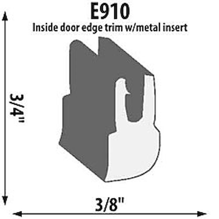 Door Edge Trim Extrusion Inside