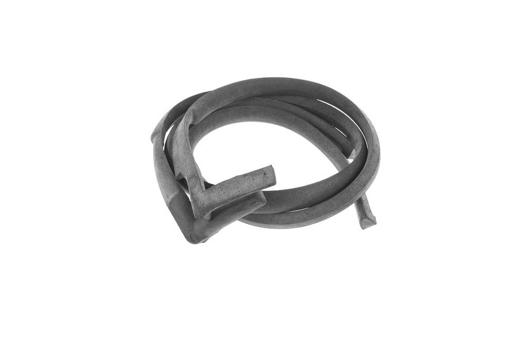Front of Door Seals Molded to fit hinges