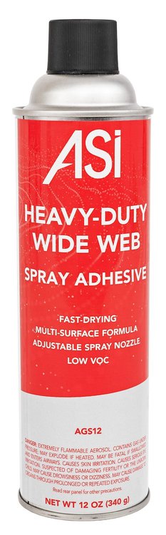 INSULADH Heavy-Duty Wide Web Spray Adhesive, Fast-Drying [12 oz. Can]