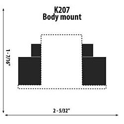 Body Mount ID: 7/8"