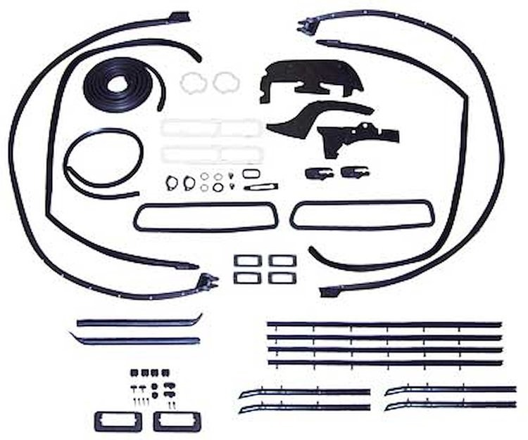 Weatherstrip Kit 1969 Camaro