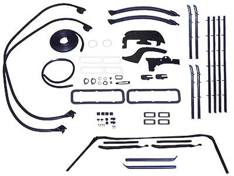 Weatherstrip Kit "68 Chevrolet Camaro