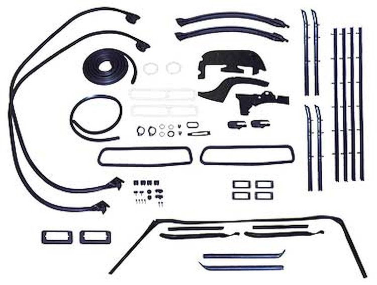 Weatherstrip Kit 1969 Camaro