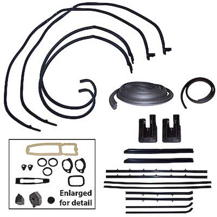 Weatherstrip Kit 1967 Chevy II