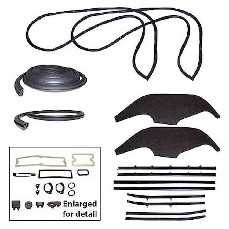 Weatherstrip Kit 1970 Nova Sedan