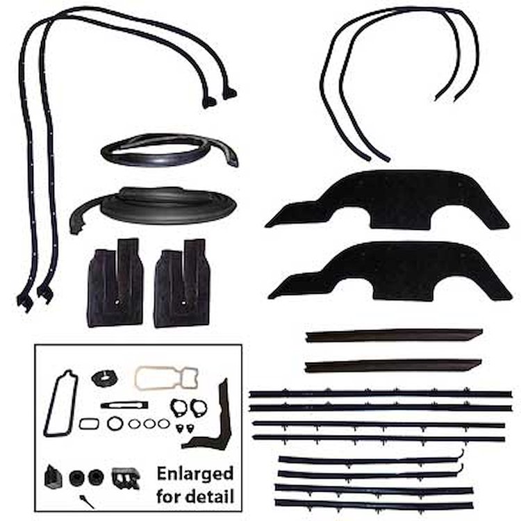 Weatherstrip Kit 1966 Chevelle