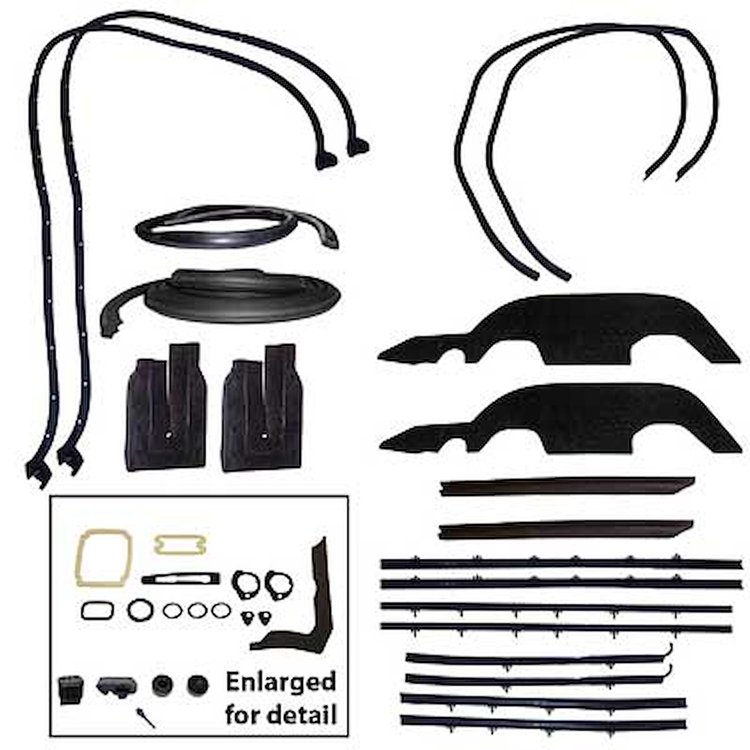 Weatherstrip Kit 1967 Chevelle