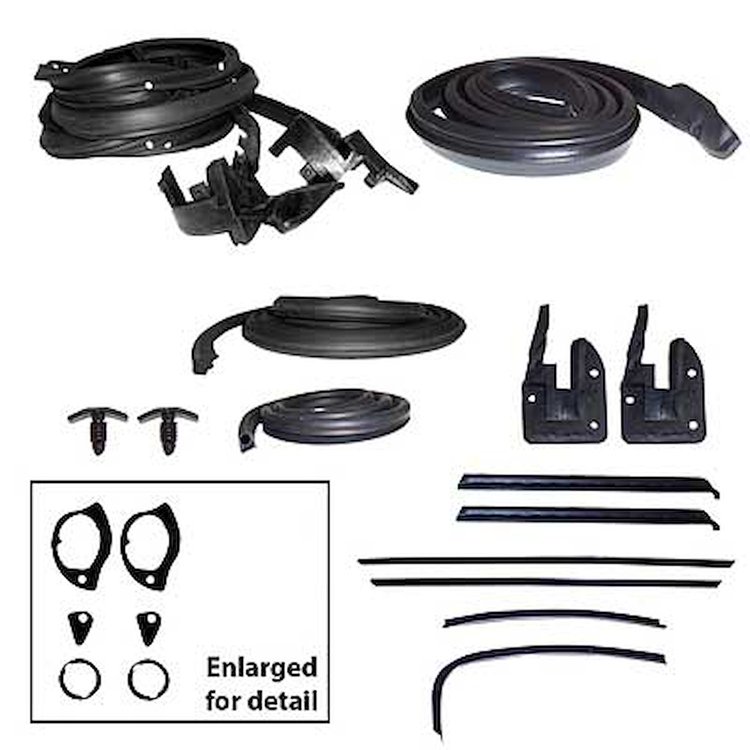 Weatherstrip Kit 1970-72 GTO/LeMans