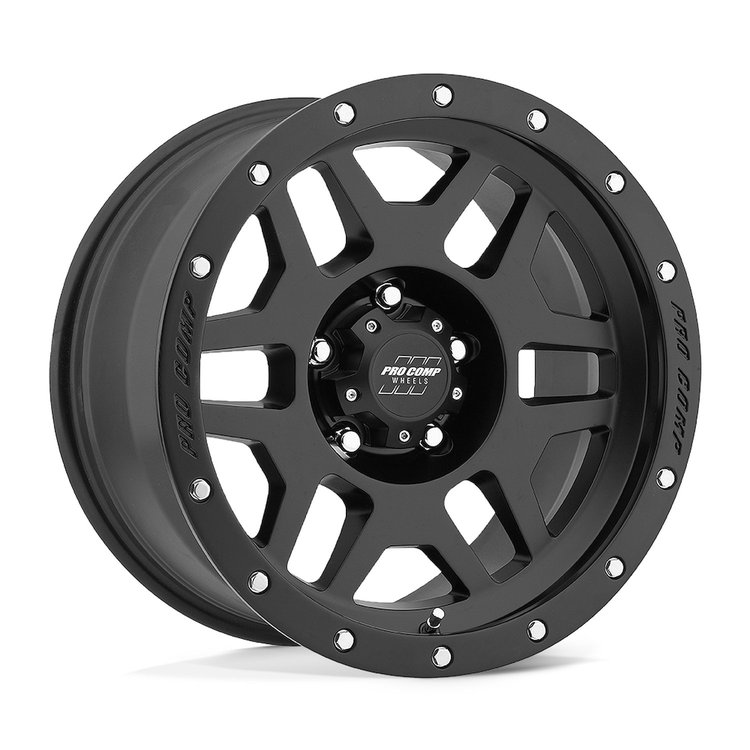 PXA5041-7973 PA41 PHASER Wheel [Size: 17"x9"] Satin Black Finish