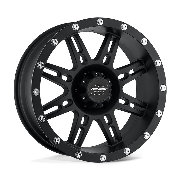 PXA7031-7985 PA31 STRYKER Wheel [Size: 17"x9"] Flat Black Finish