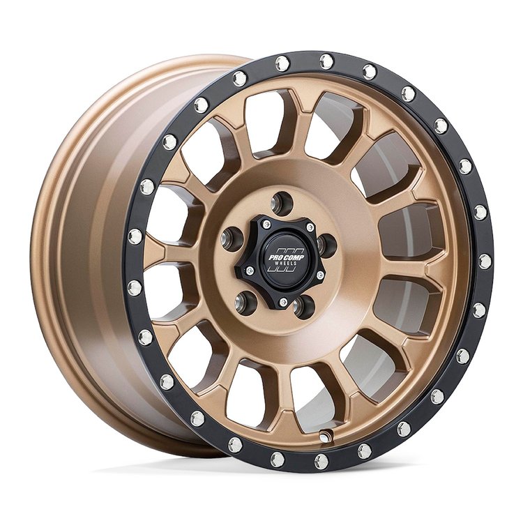 PXA9634-78536 PA34 ROCKWELL Wheel [Size: 17"x8.5"] Matte Bronze w/Black Lip Finish