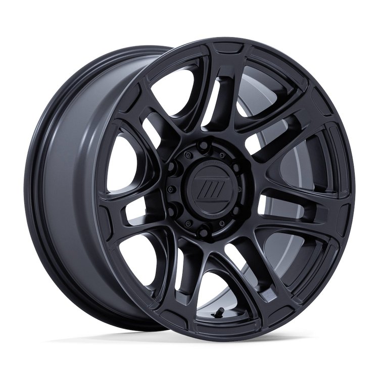 PA204MX17806435 PA204 ROUGHNECK Wheel [Size: 17"x8"] Matte Black Finish