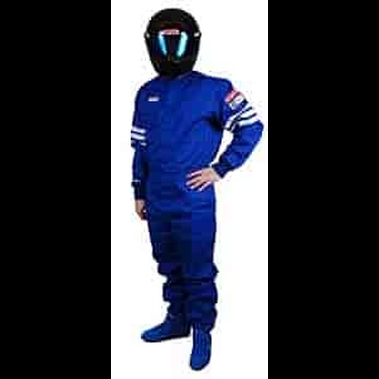 Blue 1-Piece Proban Suit Medium
