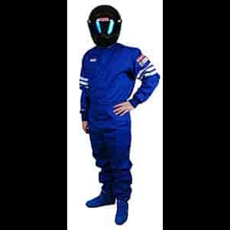 Blue 1-Piece Proban Suit Large