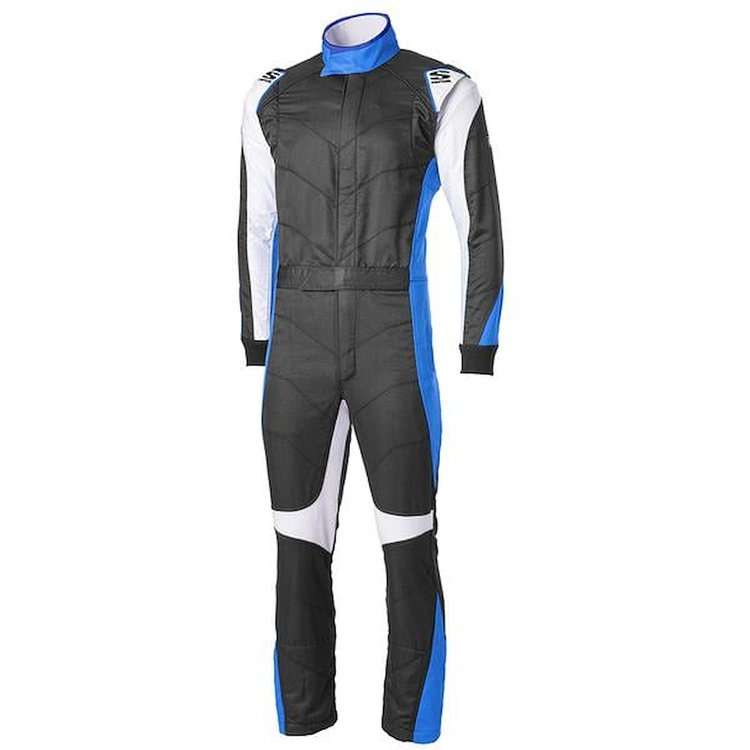 Six 0 Racing Suit Black/Blue - Small