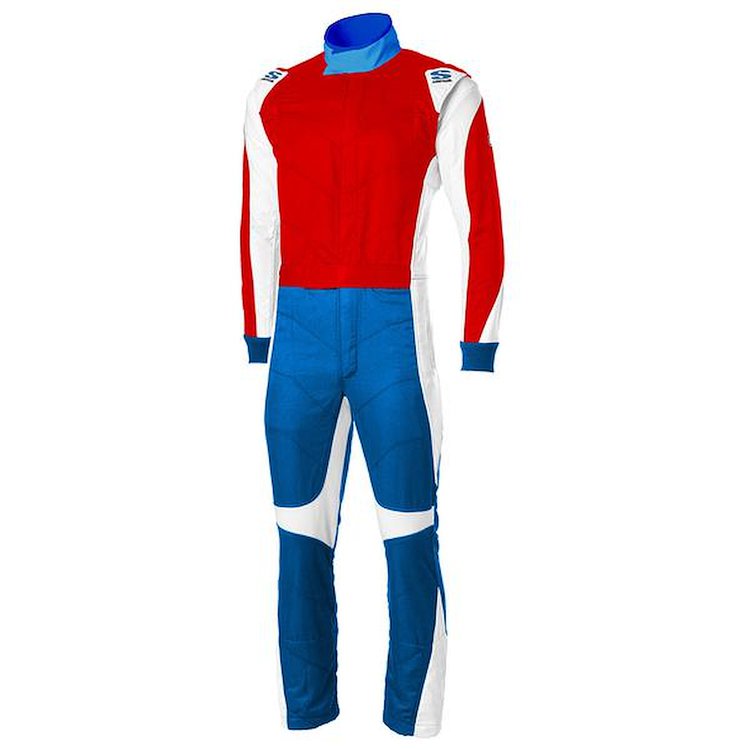 Six 0 Racing Suit Blue/Red - Large