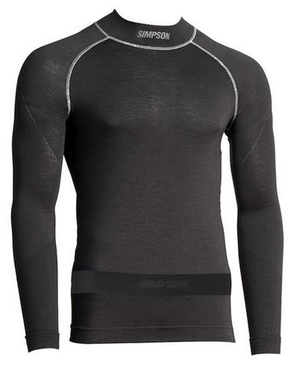20193XZK Pro-Fit Long Sleeve Base Layer Top [Black, XL/XXL]