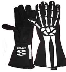 Skeleton Driving Glove Large