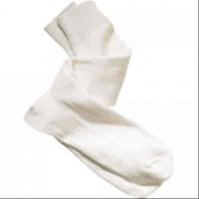 NOMEX SOCK LRG WHITE SFI