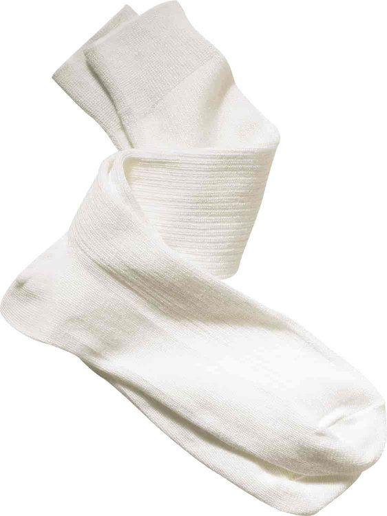 NOMEX SOCK SML WHITE SFI