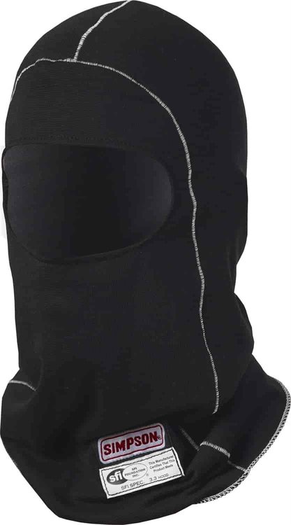 HEADSOCK DUAL EYE BLK