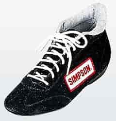 Black Low-Top Driving Shoes Size 11-1/2