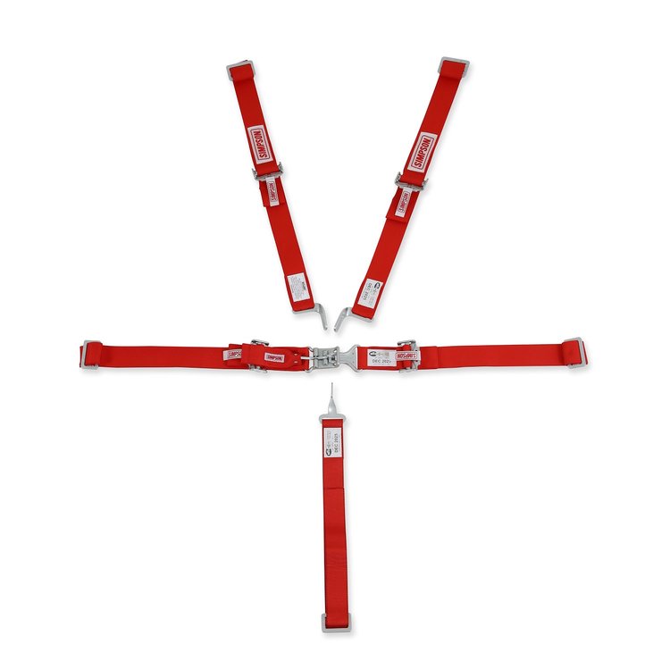 Latch & Link 5-Point 1/4 Midget Harness Pull-Down Lap