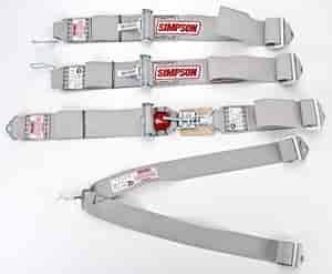 Platinum Series Latch & Link 6-Point Individual Harness Pull-Down Lap Belt Adjusters