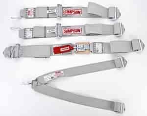 Platinum Series Latch & Link 6-Point Individual Harness Pull-Up Lap Belt Adjusters