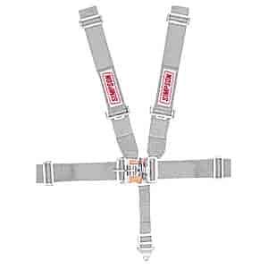 Latch F/X System 5-Point Individual Harness 62" Lap Belt Pull-Down Lap Belt Adjusters
