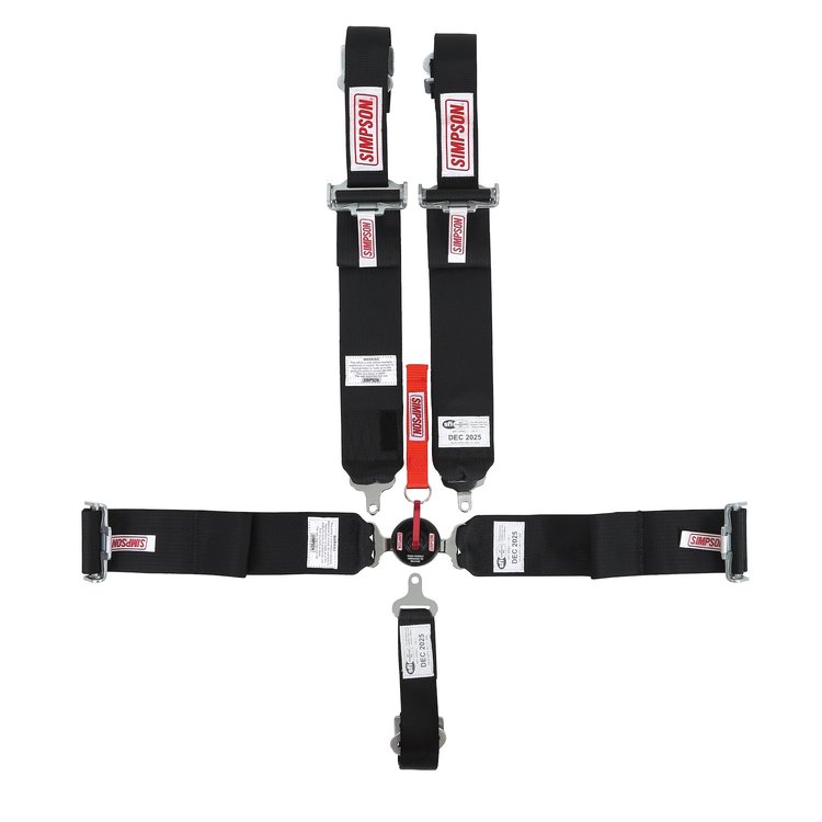 5 POINT 62" HARNESS BLACK