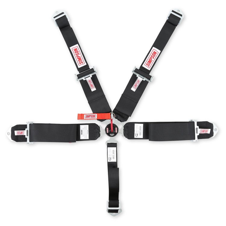 5 POINT 62" HARNESS BLACK