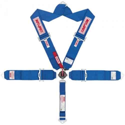 Rotary Camlock 5-Point V-Type Harness 55" Lap Belt