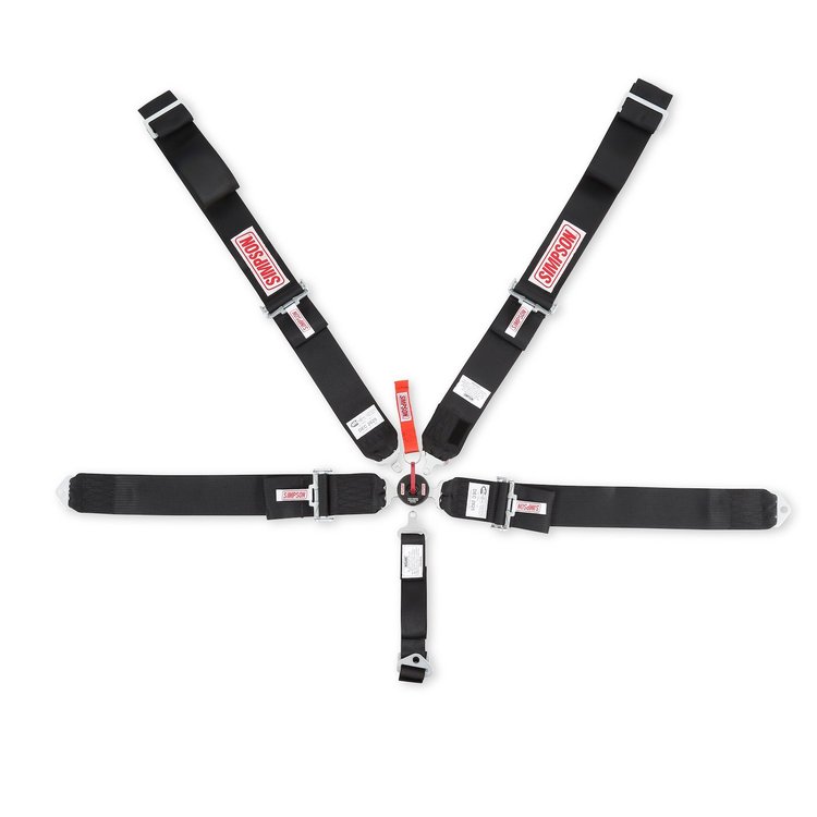 Lever Camlock 5-Point Individual Harness 55" Lap Belt