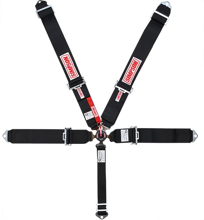 Lever Camlock 5-Point Individual Harness 55" Lap Belt