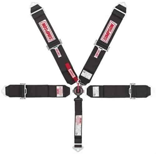 Rotary Camlock 5-Point Individual Harness 55" Lap Belt
