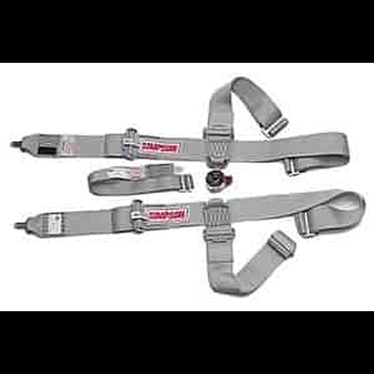 Lever Camlock 5-Point Individual Harness 55" Lap Belt Pull-Down Lap Belt Adjusters
