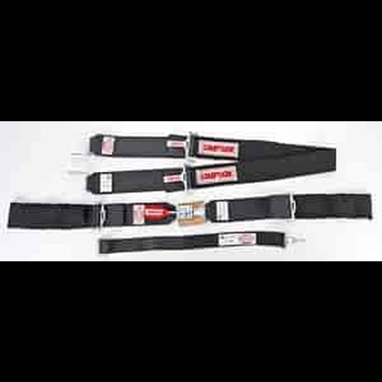 Latch & Link 5-Point Dragster Harness Nomex Covered Belts